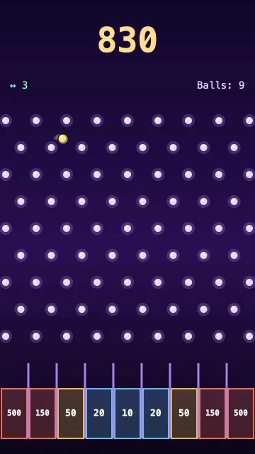 Plinko gameplay